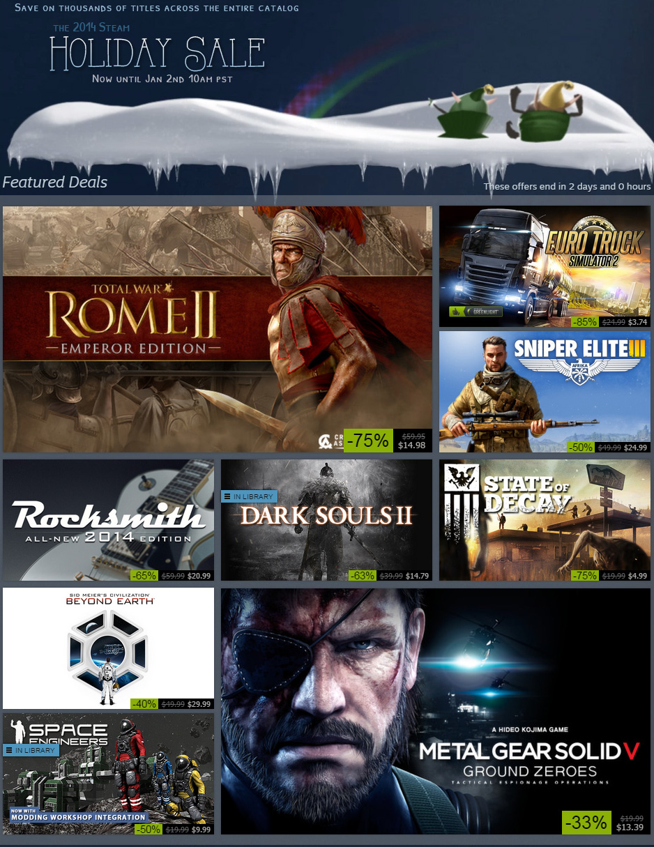2015 Steam Holiday Sale