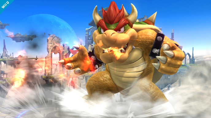 Super Smash Bros. for 3DS Fighter Roster List Bowser Moveset Strategy