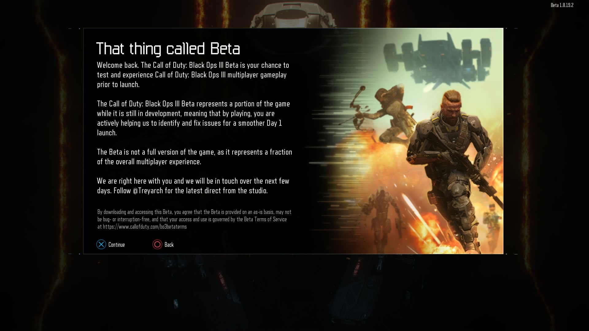 Call of Duty_ Black_Ops_III Multiplayer_Beta welcome back ps4