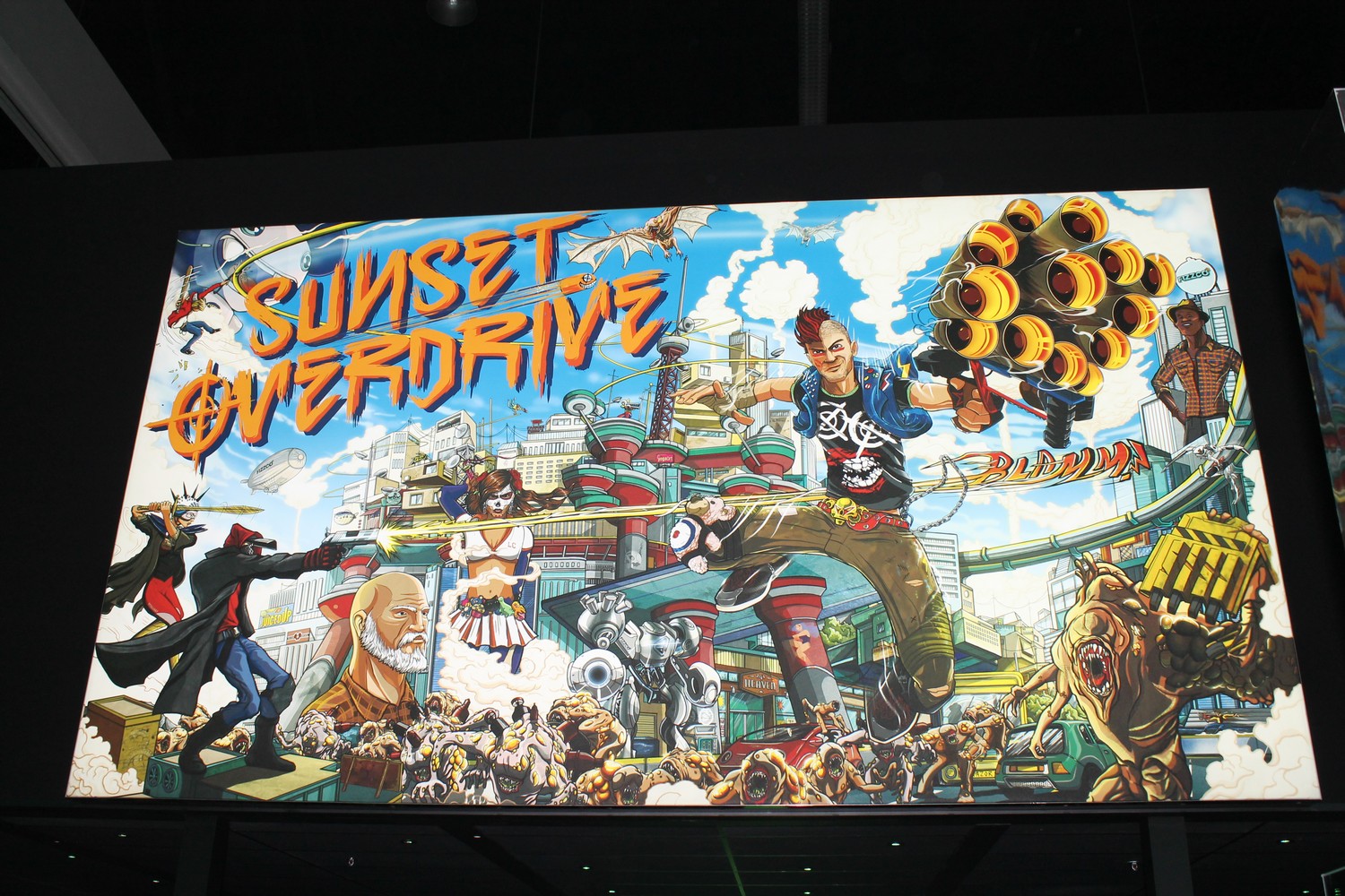 Sunset Overdrive Banner E3