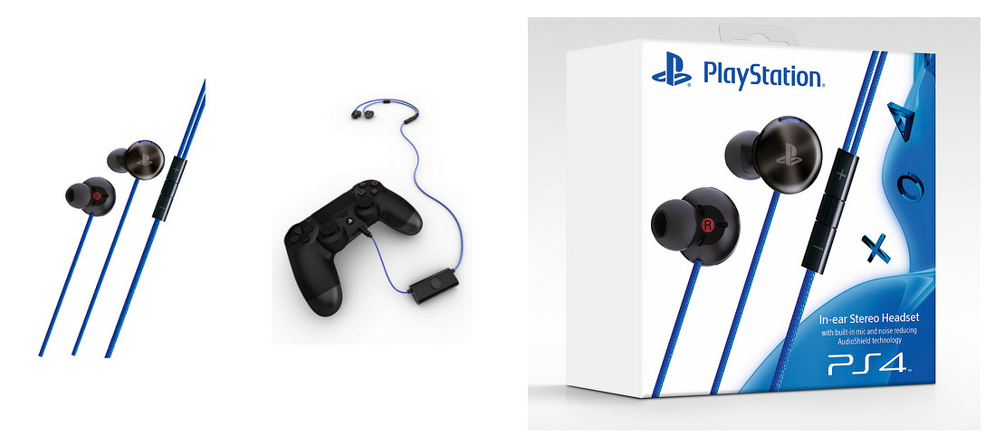 In-ear Stereo Headset for PS4 pics