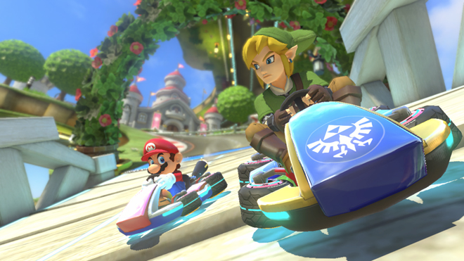 Mario Kart 8 DLC Link The Legend of Zelda Wii U