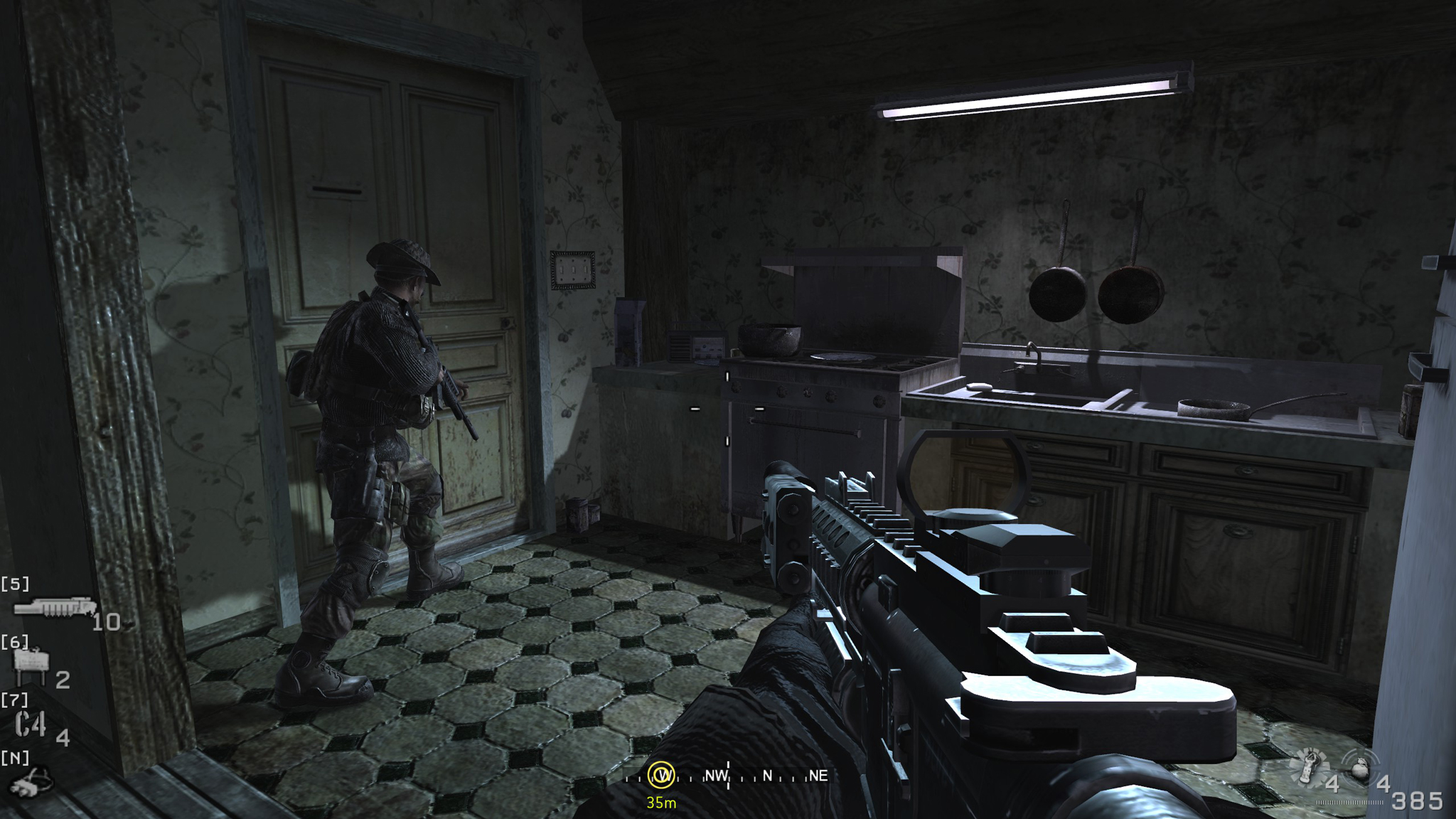 Call of Duty Modern Warfare PC Screen