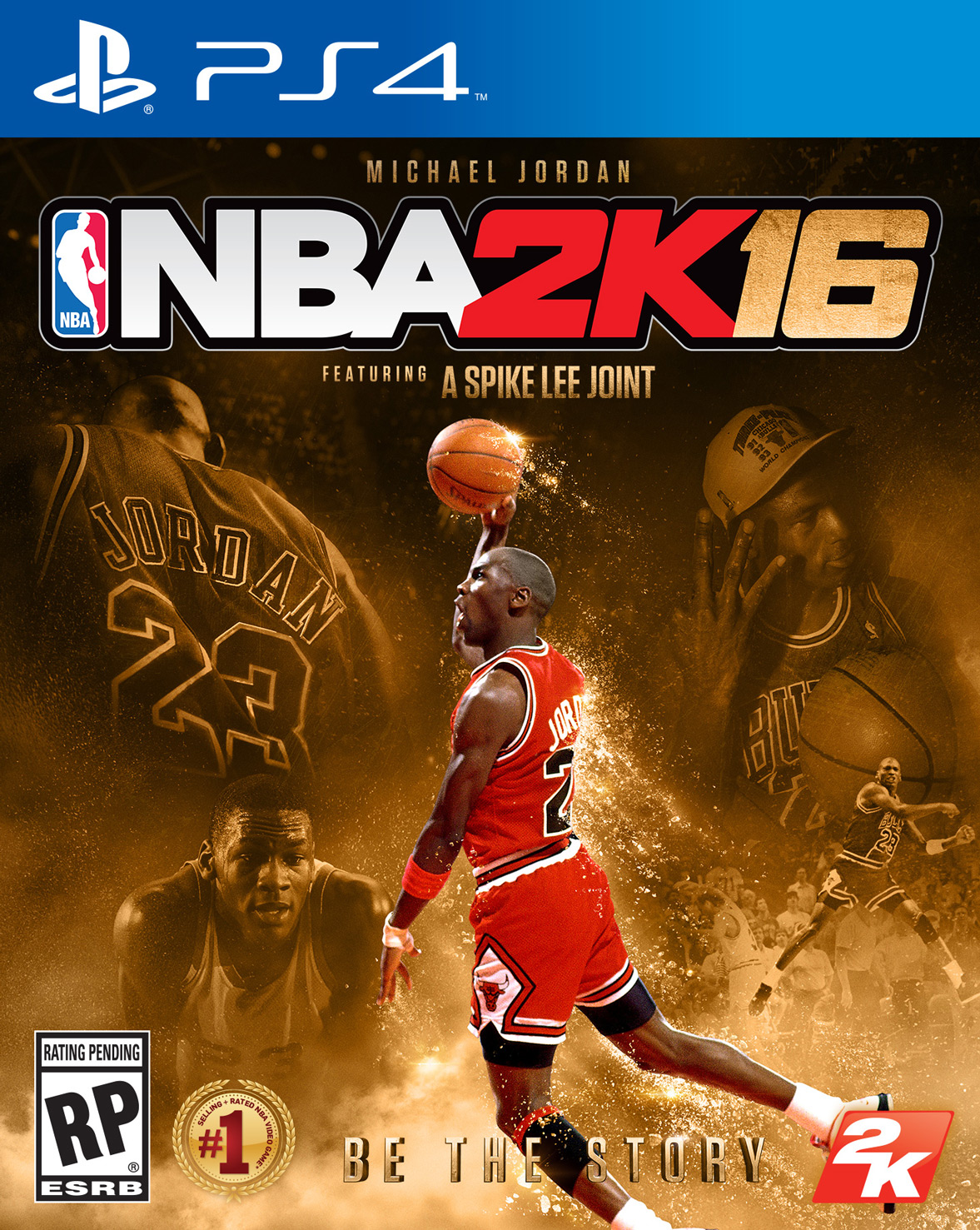 NBA 2K16 Michael Jordan Special Edition PS4 cover