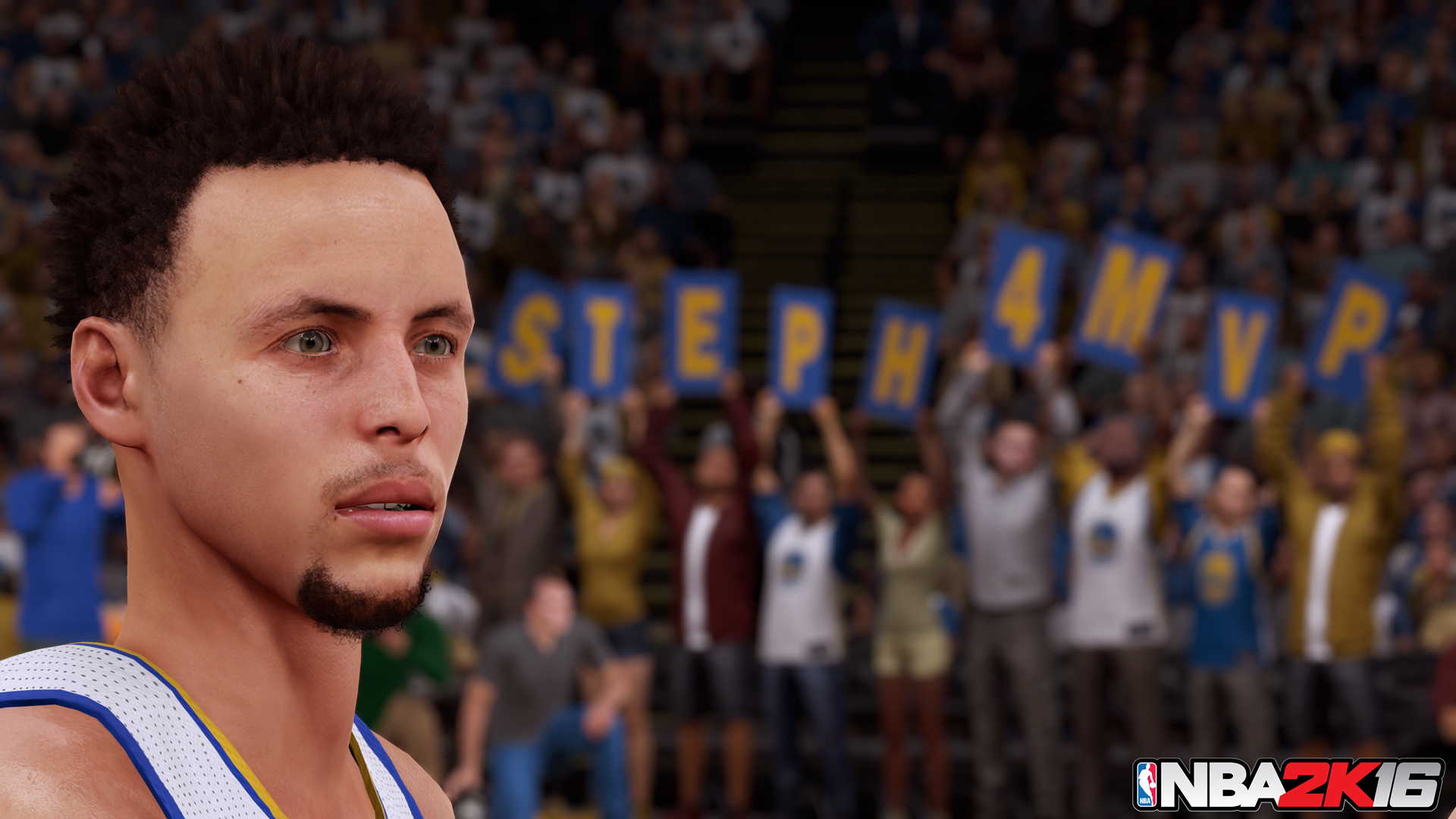 NBA 2k16 Steph Curry screenshot