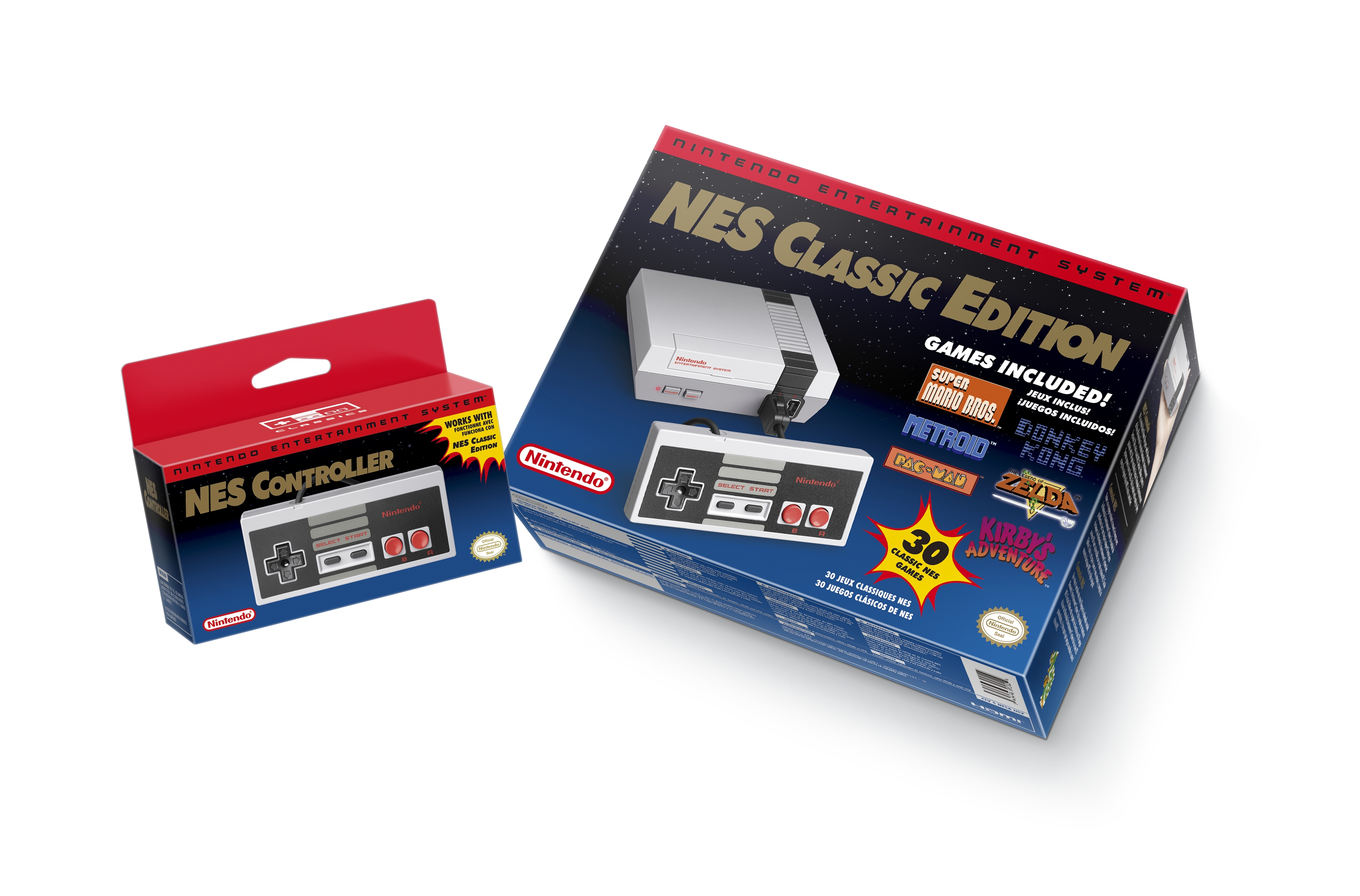 NES Classic & Controller Package Image Credit: https://www.nintendo.com/