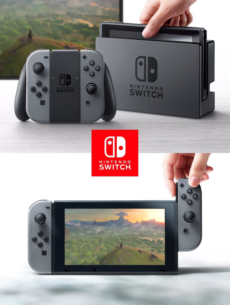 Nintendo Switch controller, cradle, features