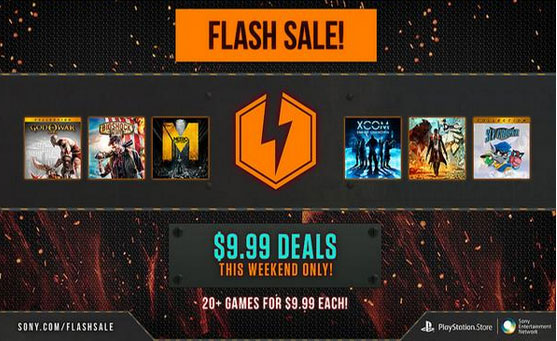 PSN Flash Sale August 22nd