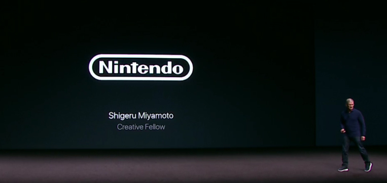 Shigeru Miyamoto Apple Intro