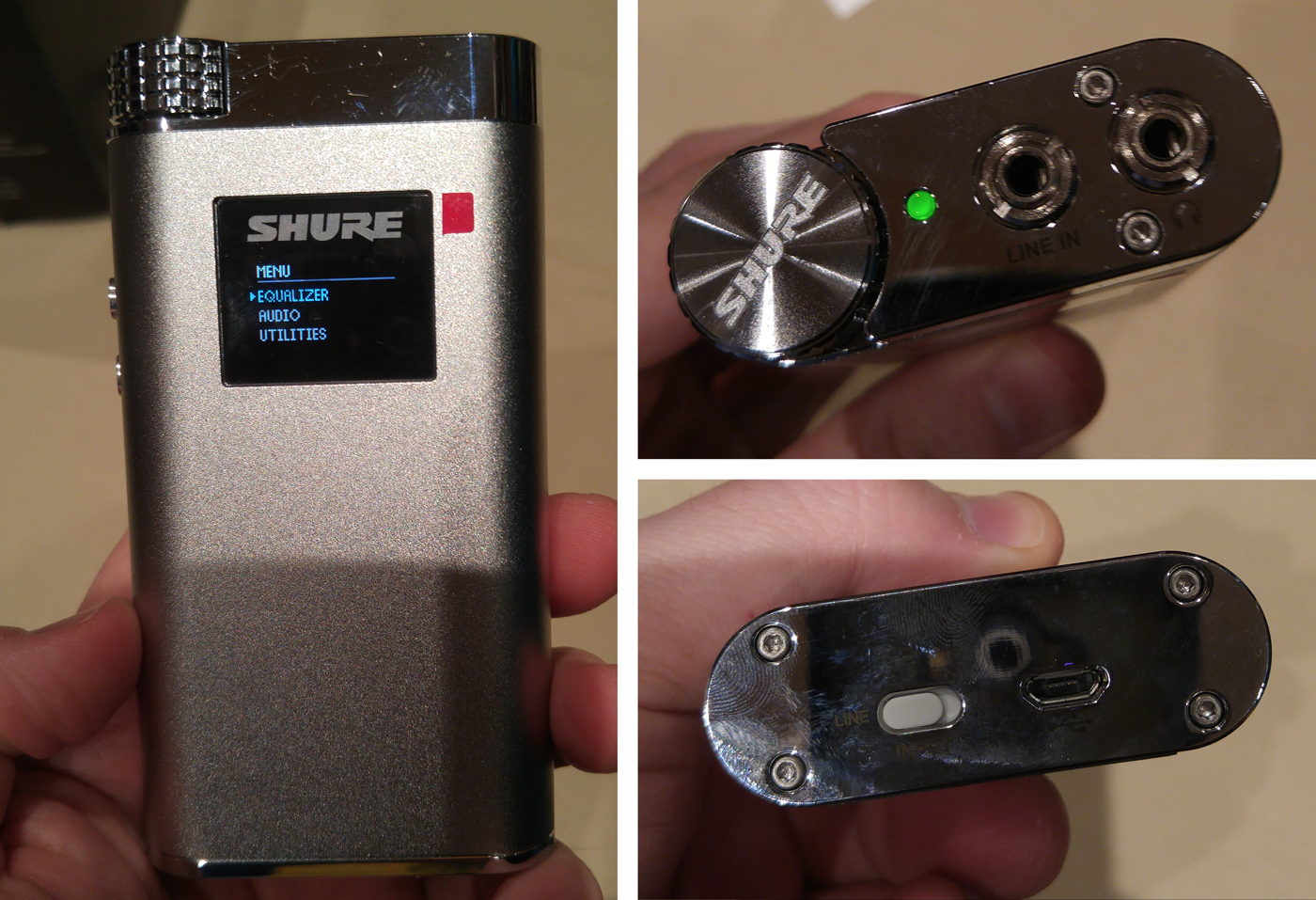 Shure SHA900 Portable Listening Amplifier CES 2016