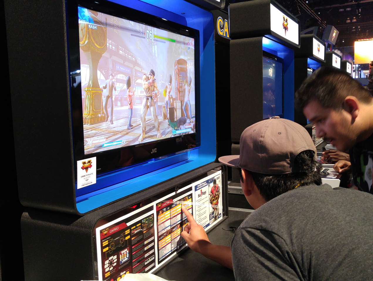 Street Fighter V E3 Six Flags