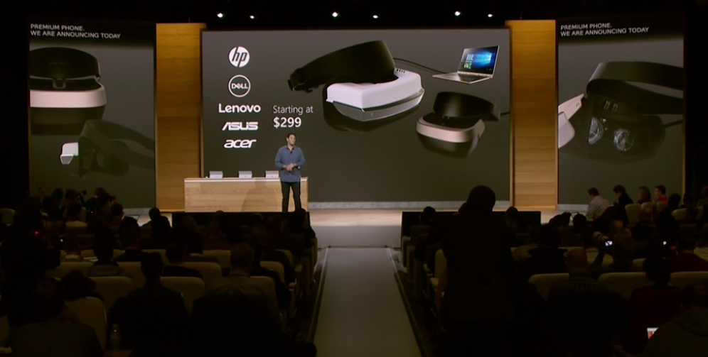 Microsoft Windows 10 VR Headsets HP, Dell, Lenovo, Asus, and Acer