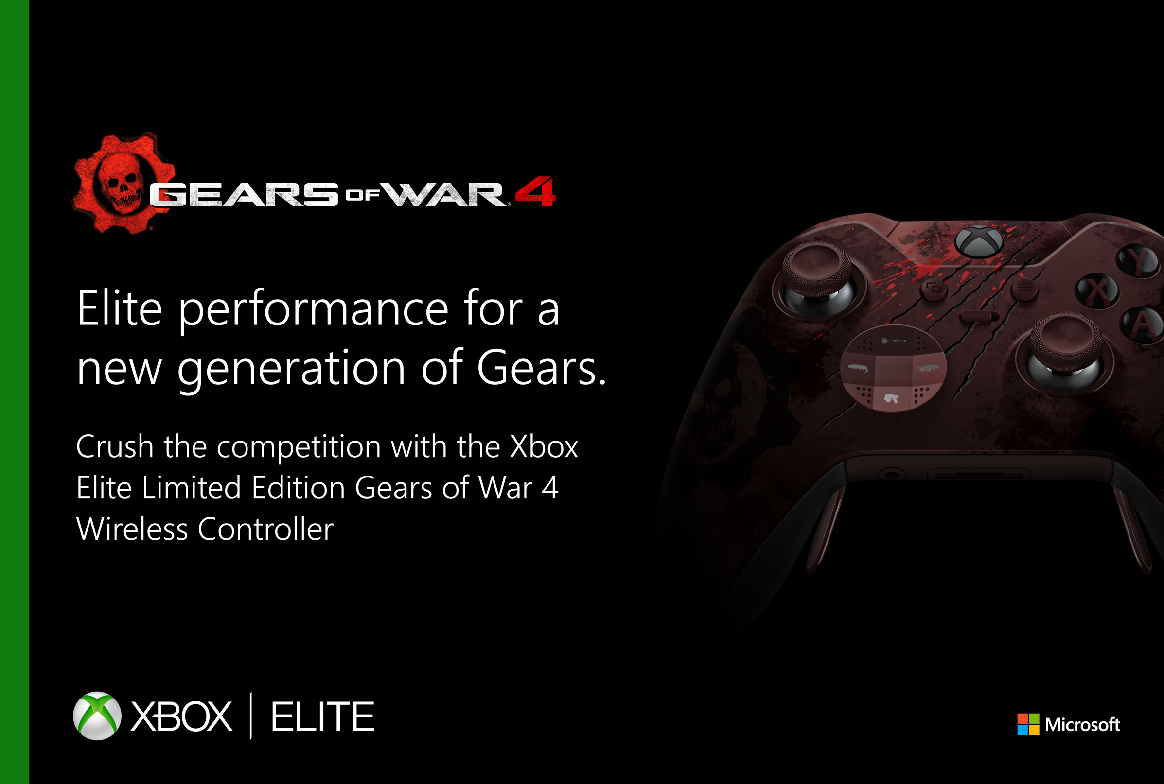 Gears of War 4 Xbox Elite Controller