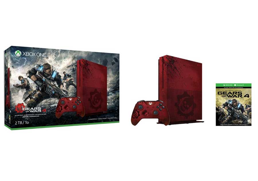 Xbox One S 2TB Gears of War LE Bundle