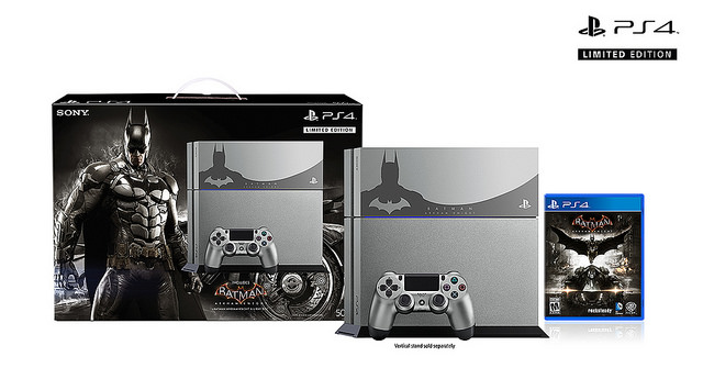 the Limited Edition Batman: Arkham Knight PS4 console bundle