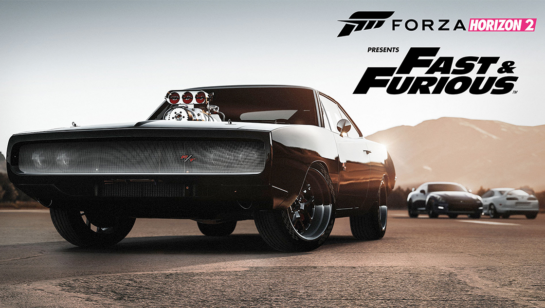 Forza Horizon 2 Presents Fast & Furious teaser cars charger gtr, supra