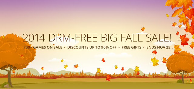 GOG.com 2014 DRM free sale