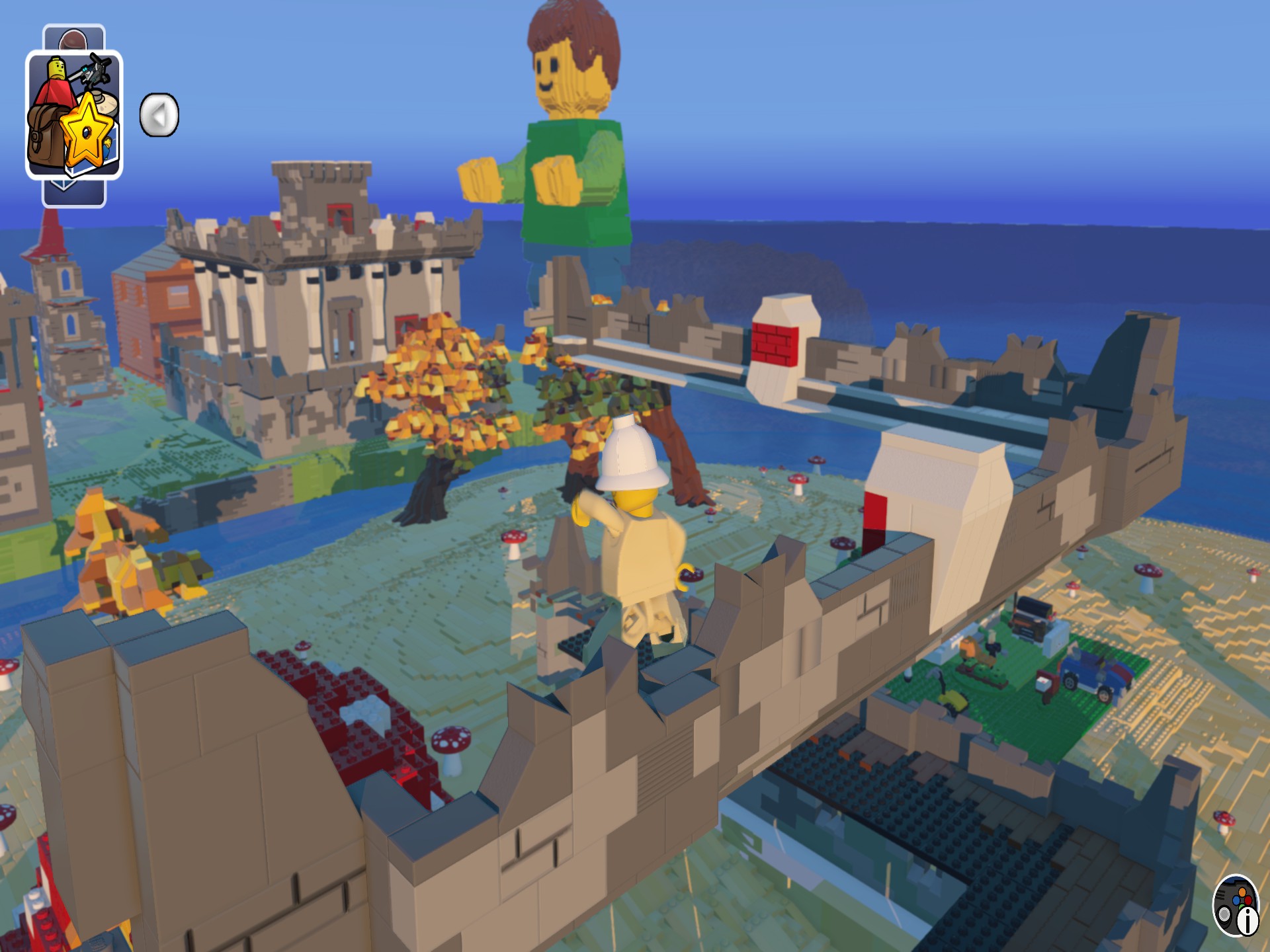 Lego Worlds Broken Castle