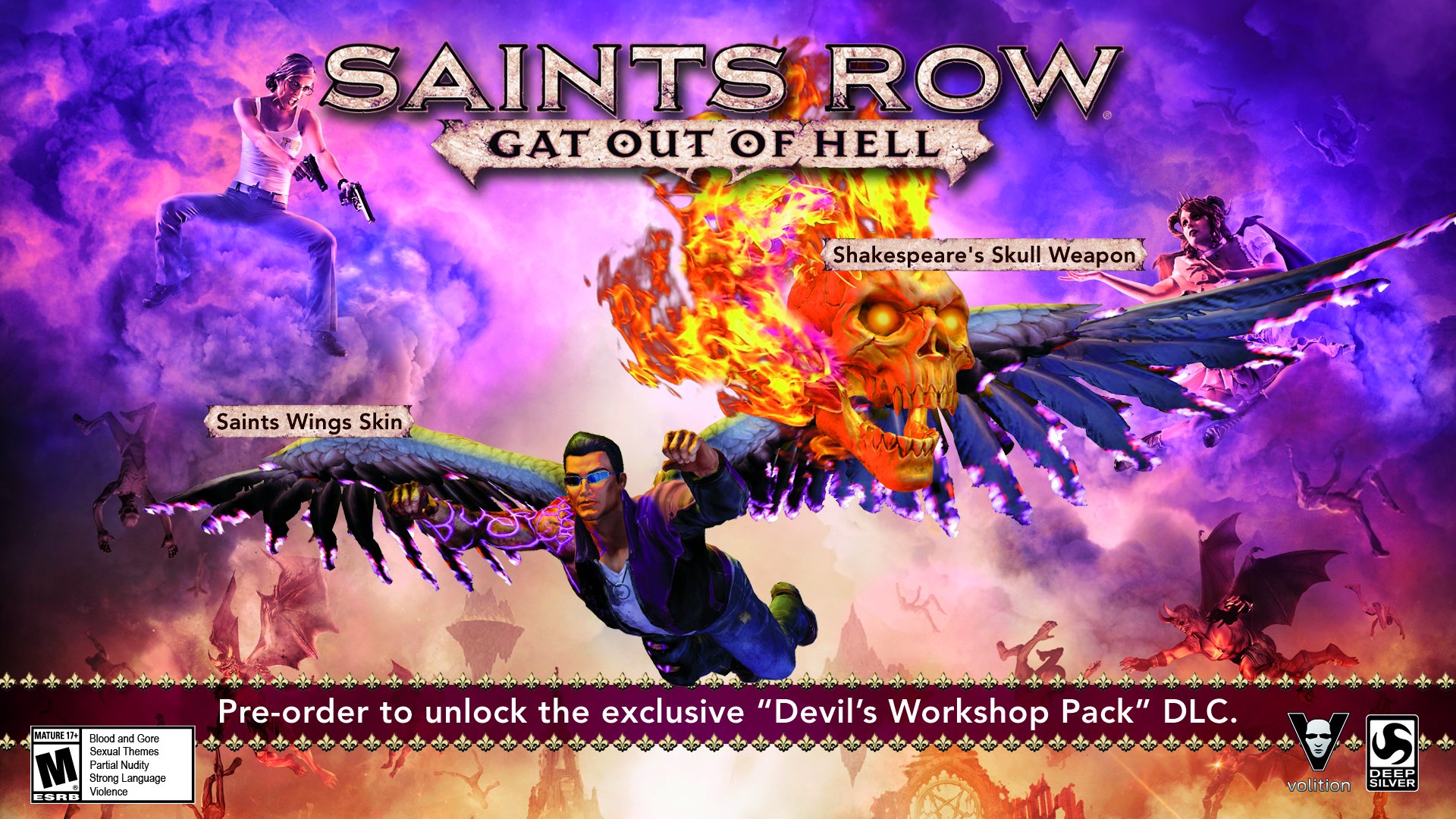 Saints Row Gat Out of Hell Devil's Workshop Pack