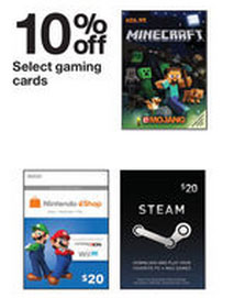 Target 10% Game Card Discount