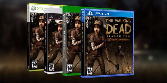 The Walking Dead Season 2 disc copy ps4 Xbox One